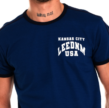 Lee T-Shirt for Men in Atlantic Blue