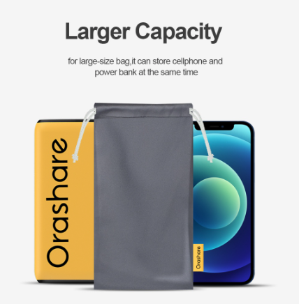 Orashare OB01 Protection Storage Pouch Bag for Charger/ Cable/Phone/Power Bank/Waterproof Portable