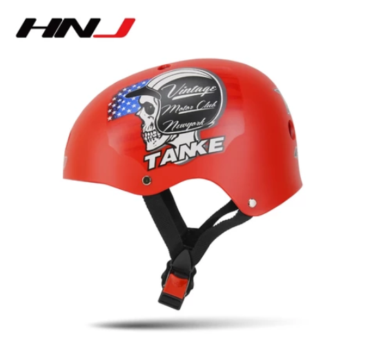 HNJ MOB-AA W-D Motorcycle Bike Nutshell Helmet Open Face Skateboard Helmets HNJ24