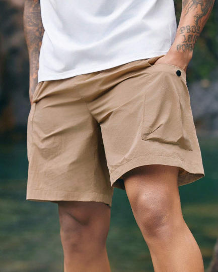 In My Nature Men's Casual Sporty Outdoor Cargo Shorts