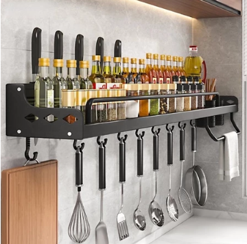 Condiments Organizer Utensils Organizer Spice Rack Knife Holder Kitchen Seasoning Organizer Storage