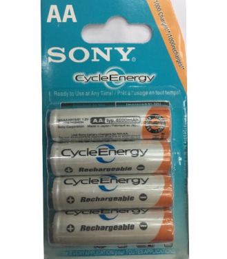 Sony AA/AAA Rechargeable Battery