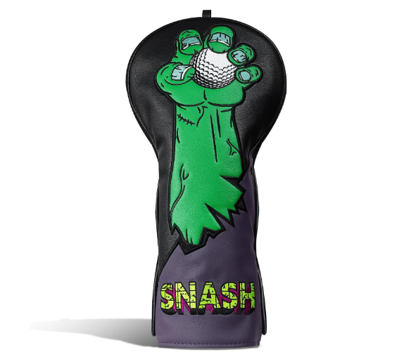Golf Headcovers - Funny Golf Club Covers - Tour Grade PU Leather - Golf Driver Headcover, Waterproof, Soft Lining Golf Gift Birthday Gifts snash