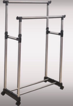 Double Pole Bar Clothes Hanger