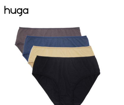 4 in 1 Promo Pack Cotton Spandex Panties for Women High Waist