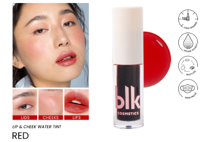 Blk Cosmetics Fresh Lip and Cheek Water Tint Red