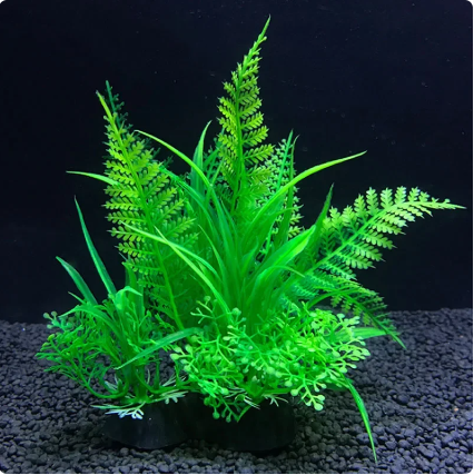 12 Kinds Artificial Aquarium Decor Plants Water Weeds Ornament Aquatic Plant Fish Tank Grass Decoration Accessories 14cm