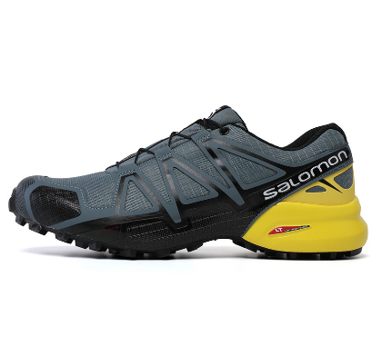 Original Salomon Speed Cross 4 Men Professional Salomon Outdoor Hiking Shoes Size 40-46 s4-17