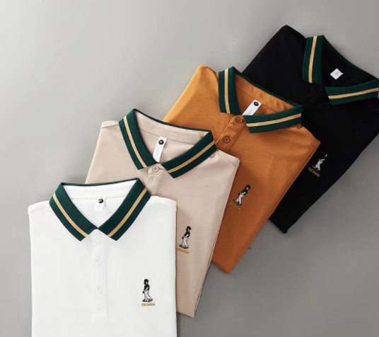 Fashion Embroidery Cotton Polo Shirt For Man Casual Polo For Men Formal Polo Shirt High Quality Polo For Men