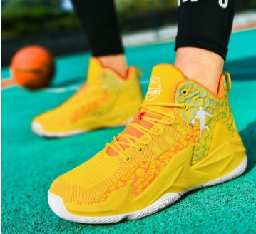 Venom James Owen Sound-Friction Non-Slip and Wear-resistant, Lightweight High Top Basketball Shoes