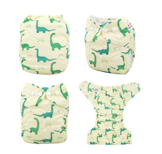 Alva Baby Cloth Diapers Washable Reusable Real Cloth Pocket Nappy Diaper Only D10