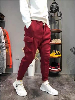 SYZ Men’s new Cotton fashion 4 Pockets jogger pants/pants unisex COD(7800#)