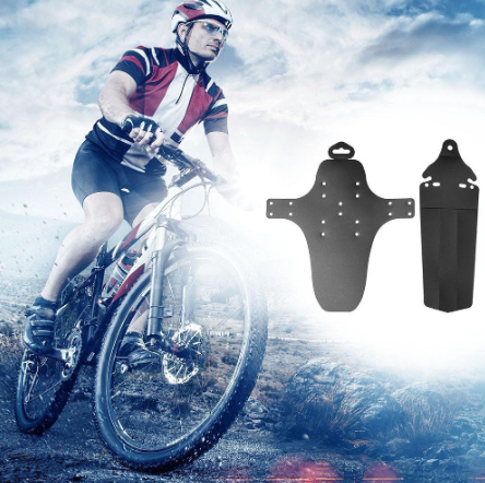 2pcs MTB Mountain Bike Front + Rear Mudguard Torsion Bike Cleaner Fenders