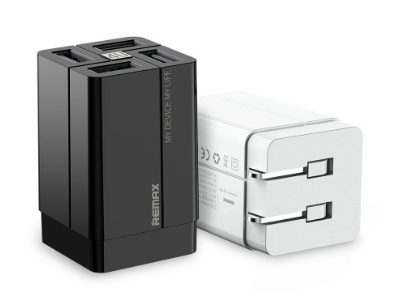 Remax RP-U43 3.4A 4 USB Port fast Charger Plug adapter high current with US Plug 100% original