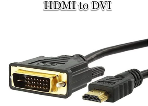 Allan HDMI to DVI to HDMI DVI-D 24+1 Pin Adapter 4K Bi-Directional DVI D Male