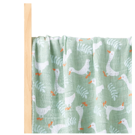Happy Flute Baby Muslin Swaddle Cotton Soft Baby Blanket For Newborn Baby Wrap Sleepsack Bath Towel 120x110CM c21