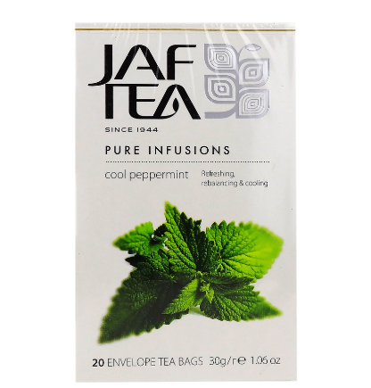 Jaf Tea Pure Infusions Cool Peppermint 20 tea bags