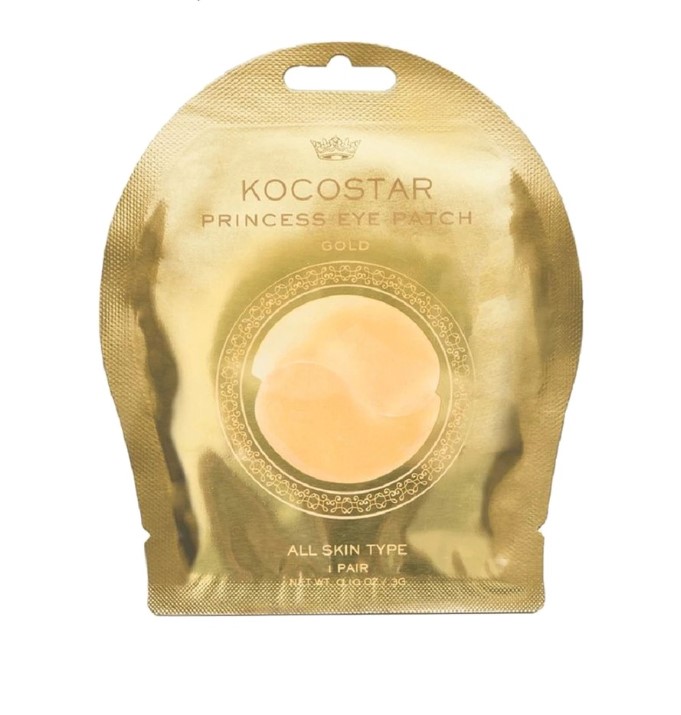 Kocostar Korean 24k Gold Princess Hydrogel Patch with Niacinamide for Whitening And Soothing