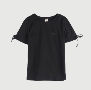 Stylistic Mr. Lee Ladies Basic Round Neck T-Shirt for Women Trendy Fashion Relax Fit 126393 Black