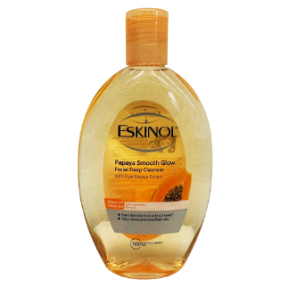 Eskinol Papaya Smooth Glow Facial Deep Cleanser with Pure Papaya Extract 135ml