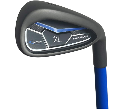 Lag Shot XL™ 7 Iron - Golf Swing Trainer Aid, Named Golf Digest's Editors' Choice “Best Swing Trainer” of The Year! #1 Golf Training Aid of 2023, Free Video Series with PGA Teacher of The Year!