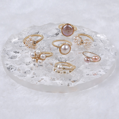 Cultured Freshwater Pearl Rings