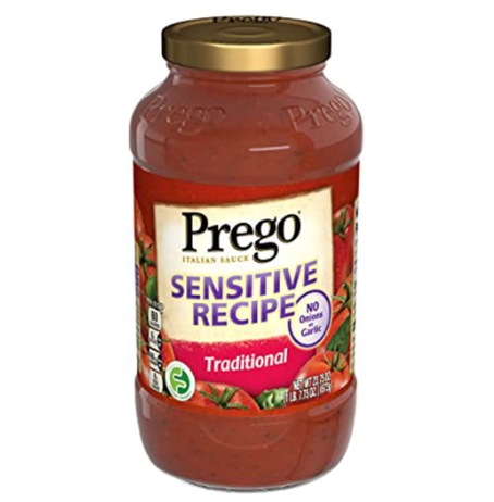 Prego Italian Sauce Sensitive Recipe Traditional 673g