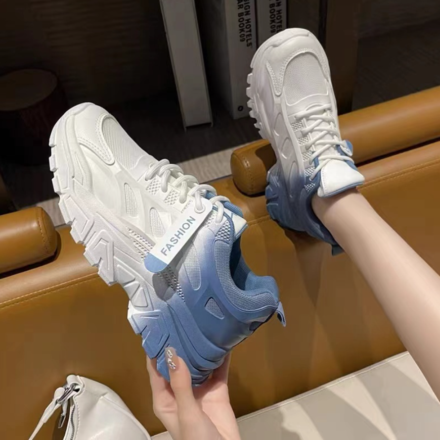 Rubber Shoes For Women Korean Thick Bottom