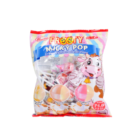 Columbia's Frooty Milky Pop Jumbo  Lollipop 198g