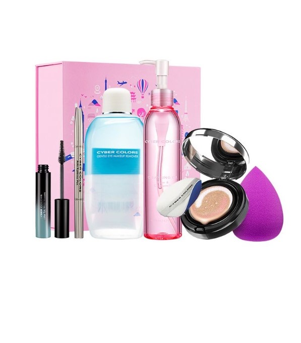 Cyber Colors Rosy Glow Makeup Sets 6Pcs