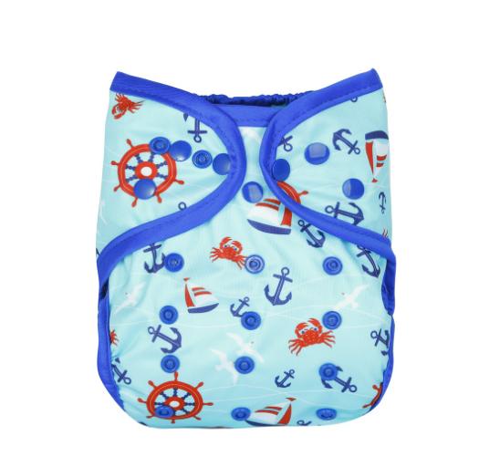 Waterproof Reusable Printed One Size Cloth Diaper Cover D17