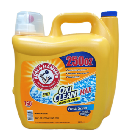 Arm & Hammer Plus OxiClean Fresh Scent Laundry Detergent 7.39L