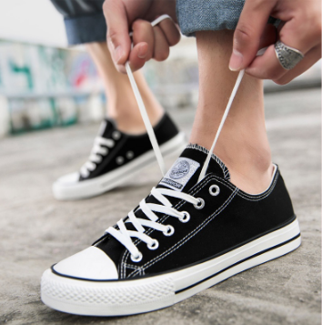 UNisex Fashion Trend Comfortable Low Cut Canvas Couple Shoes for men and women(36-43)