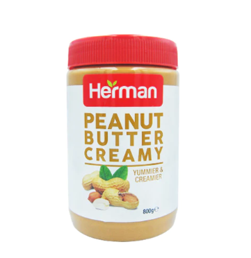 Herman Peanut Butter Creamy 800g