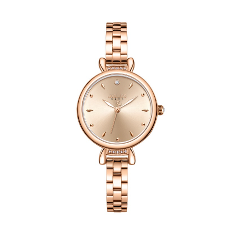 JULIUS business leisure quartz elegant fashion women's steel band Watch ja-1362 1