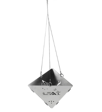 Outdoor Triangle Wood Burning Stove Portable Camp Fire Wood Stove Stainless Steel Bonfire Stand