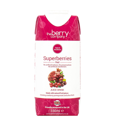 The  Berry  Company Superberry Red  330ml