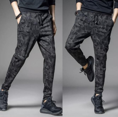 Casual men's korean fashion Camouflage pants