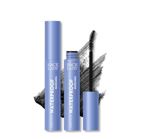 SACE LADY Black Mascara Waterproof Volume Lengthening Smudge-proof Eyelashes Eye Makeup [Long Lasting,Waterproof,Long Curling]