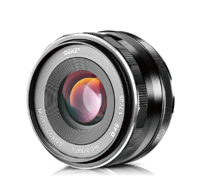 Meike MK 35mm f/1.7 Manual Focus APS-C Lens For Fujifilm X Mount Mirrorless Camera