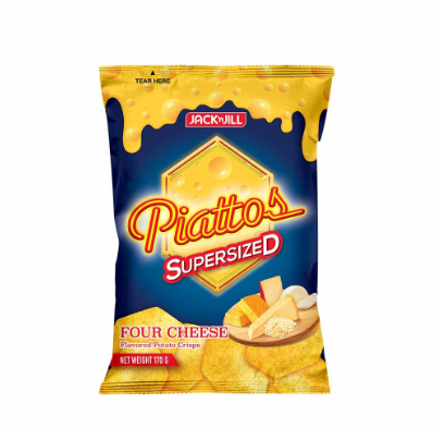 Piattos Supersized Four Cheese  170g