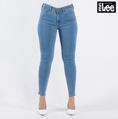 Stylistic Mr. Lee Ladies Basic Denim Stretchable Pants for Women Super Skinny 148556-U Light Shade