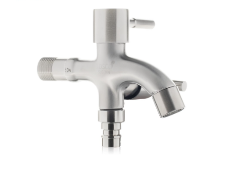 ROSCO Stainless Steel Valve Faucet With Hose Connector RO-1860