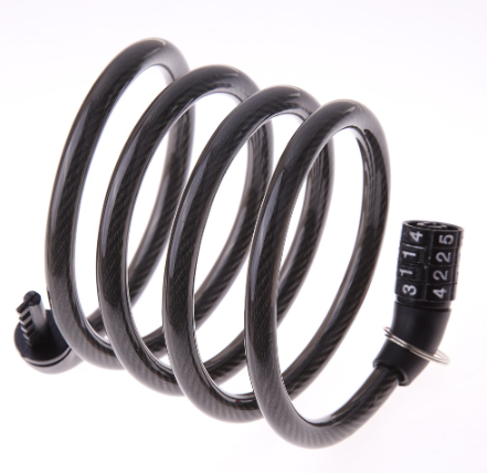Bike Bicycle Cycling Security Coded Lock Steel Chain Cable