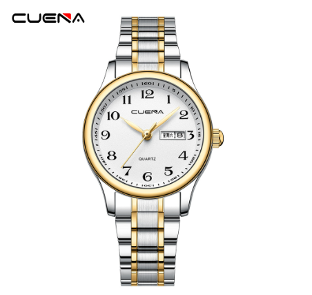 Women Watches Original CUENA Brand Fashion Simple Casual Business Sports Suitable for Students Stainless Steel Quartz Waterproof 6049 W5