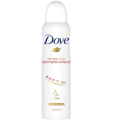 Dove Ultimate Repair Dark Marks Corrector Soothing Jasmine Deodorant Spray 150ml