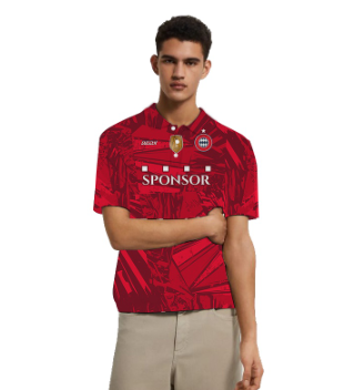 3d Digital Printing Fashion POLO Shirt Lapel Jersey Summer Short-Sleeved Breathable Men's Sweatshirt PLK218