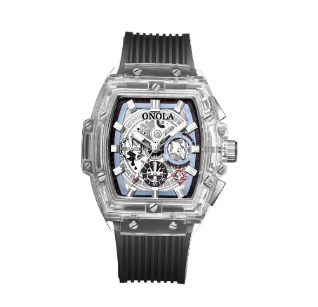 ORIGINAL Watch for men Quartz Fashion Waterproof wacth Sports Silicone Strap Calendar luminous 7