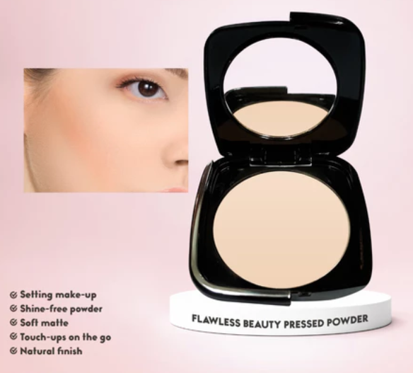 NICHIDO Flawless Beauty Pressed Powder - Sand