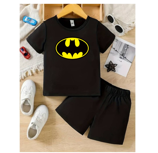 Boys Shirt Suits Baby Polo Terno Clothes 0-5 years Child Print Shirt and Shorts Terno for KidSorts Two Sets of Kids S8
